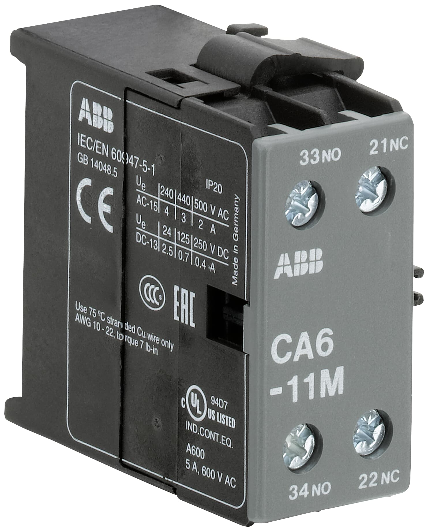 ABB GJL1201317R0003 CA6-11M