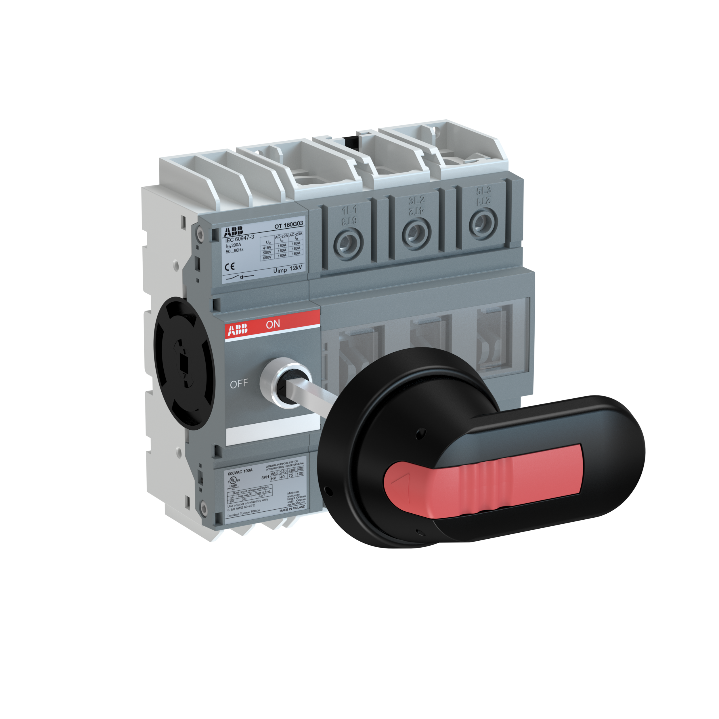 ABB 1SCA135139R1001 OT160G03P