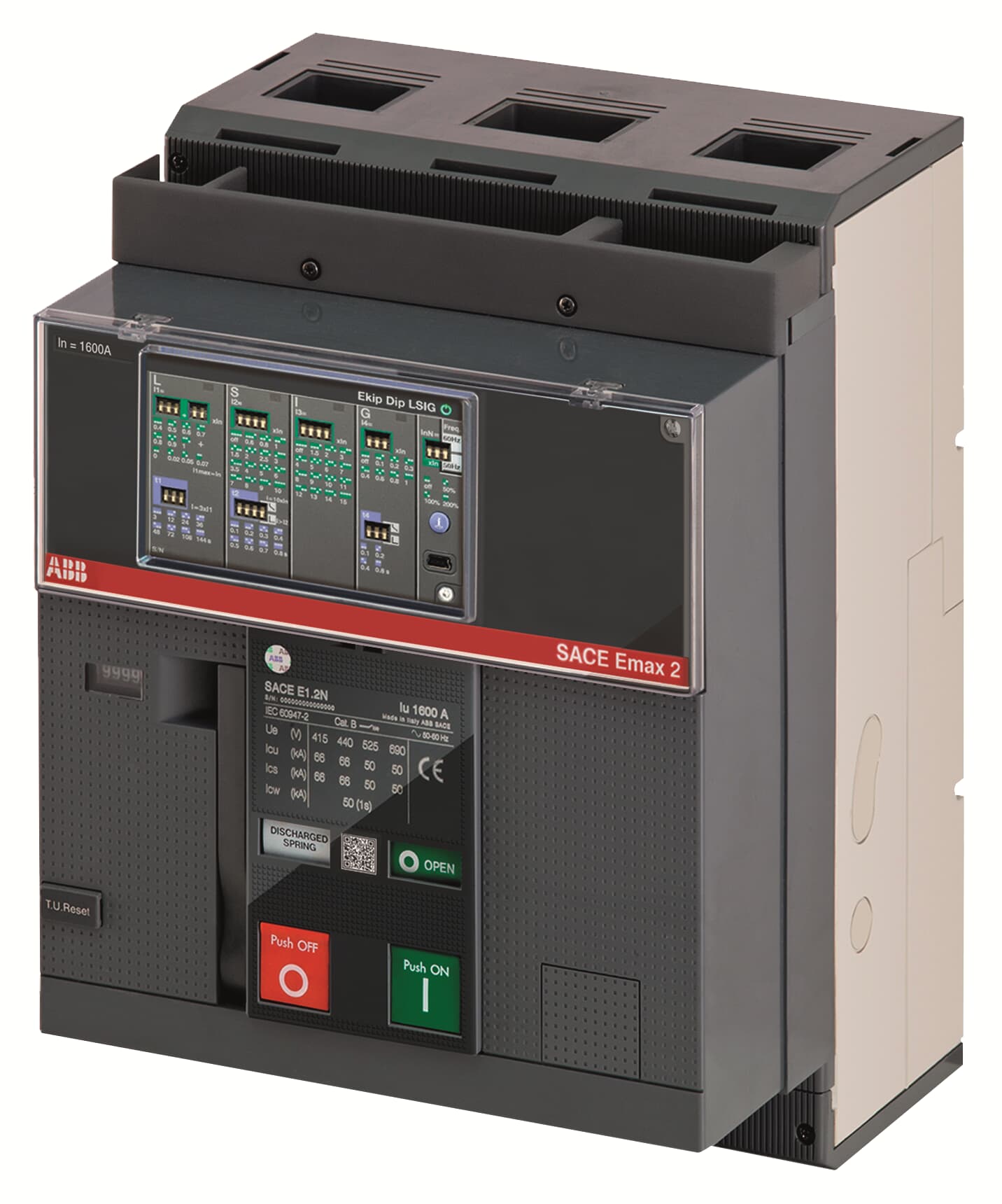 ABB 1SDA070781R1 E1.2B 1000 Ekip Dip LI 3p F F Air Circuit Breakers