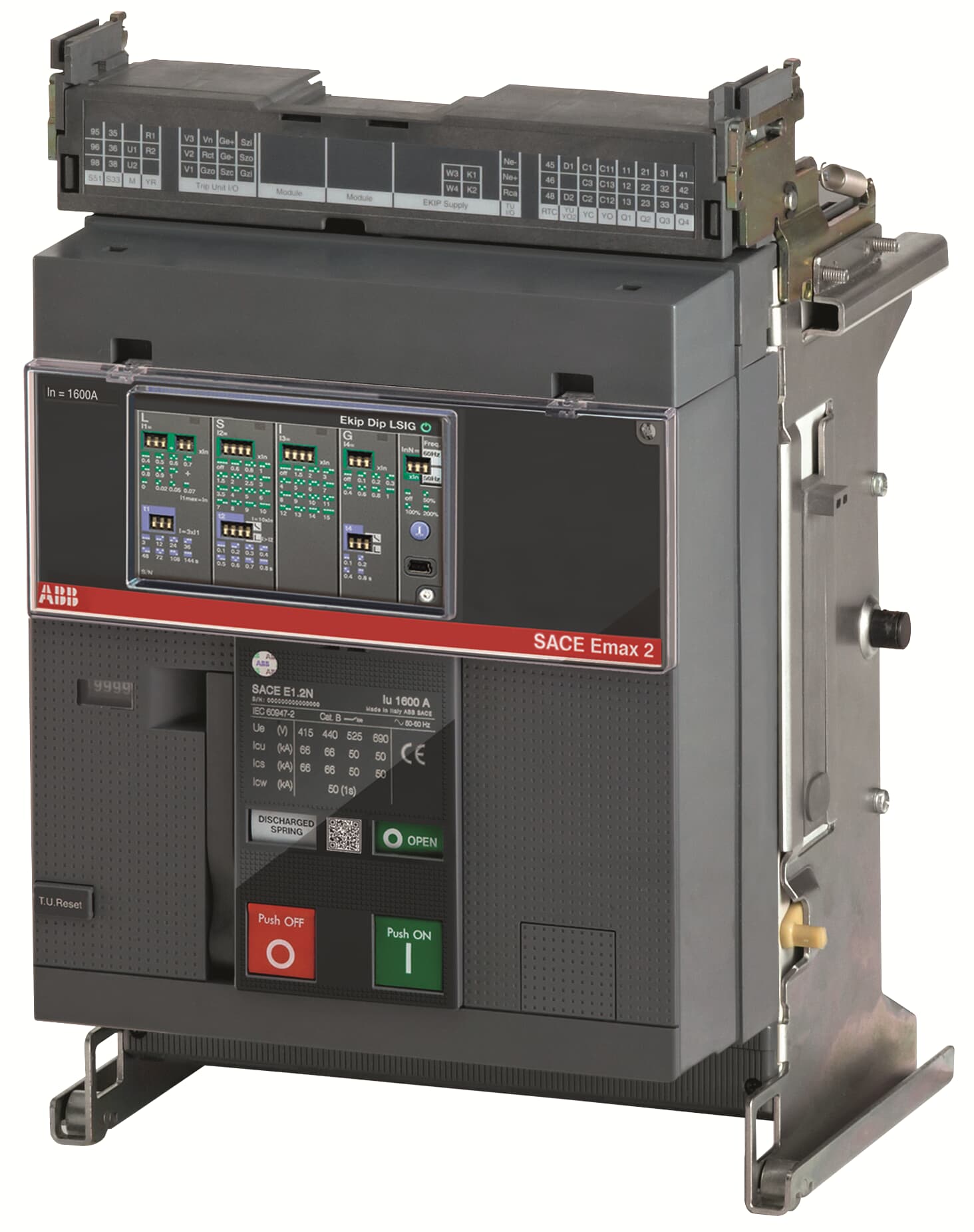 ABB 1SDA072212R1 E1.2B 1600 Ekip Dip LSI 3p WMP