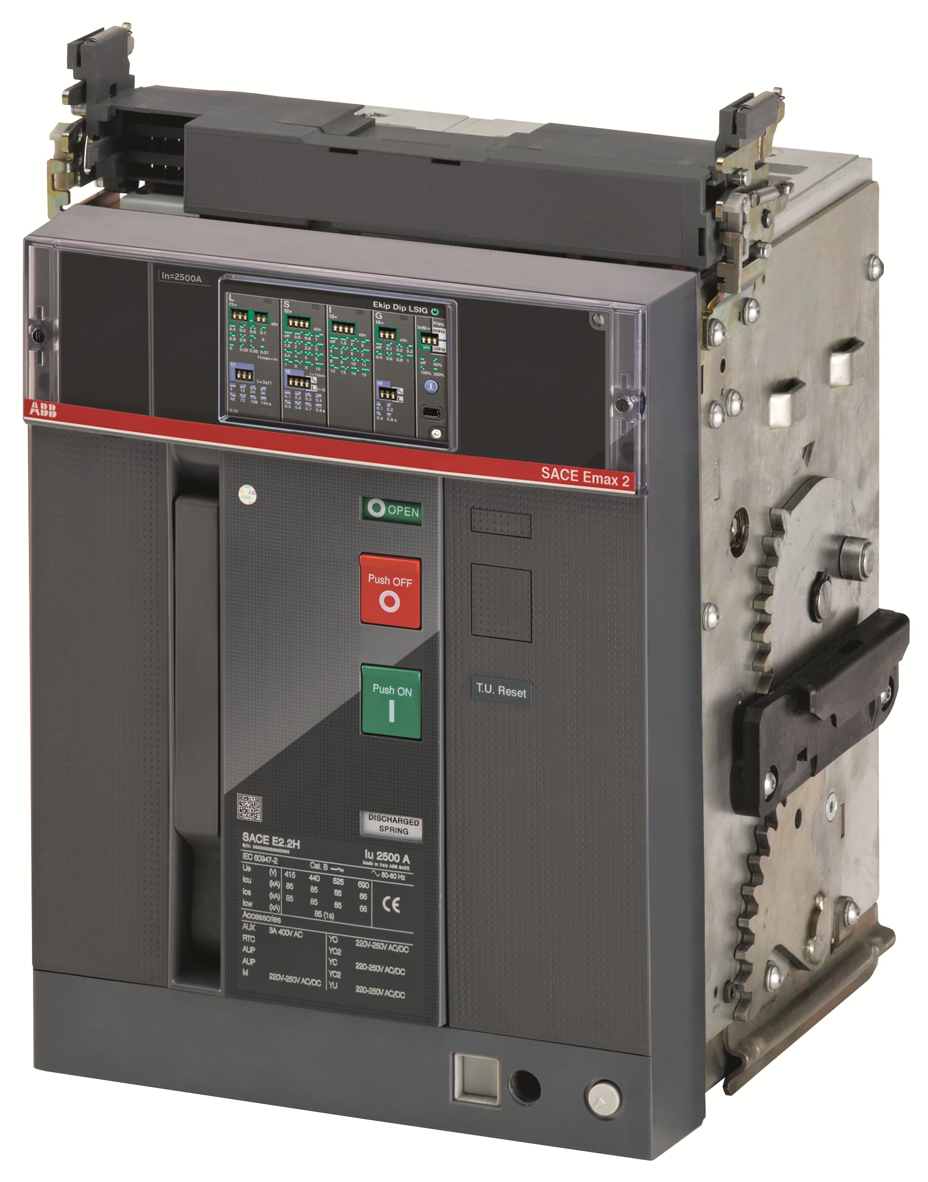 ABB 1SDA072412R1 E2.2N 2500 Ekip Dip LSI 3p WMP