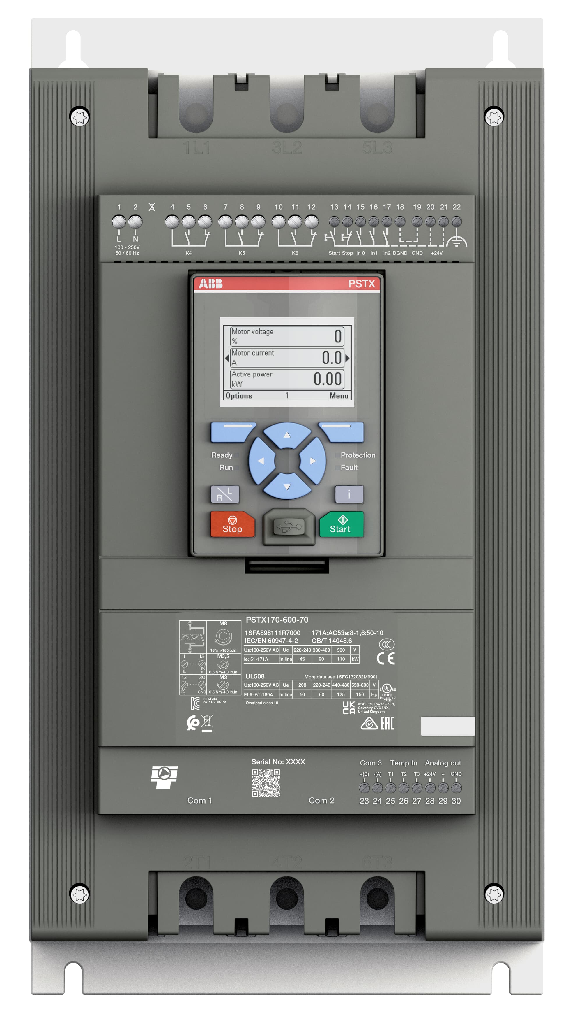 ABB 1SFA898111R7000 PSTX170-600-70