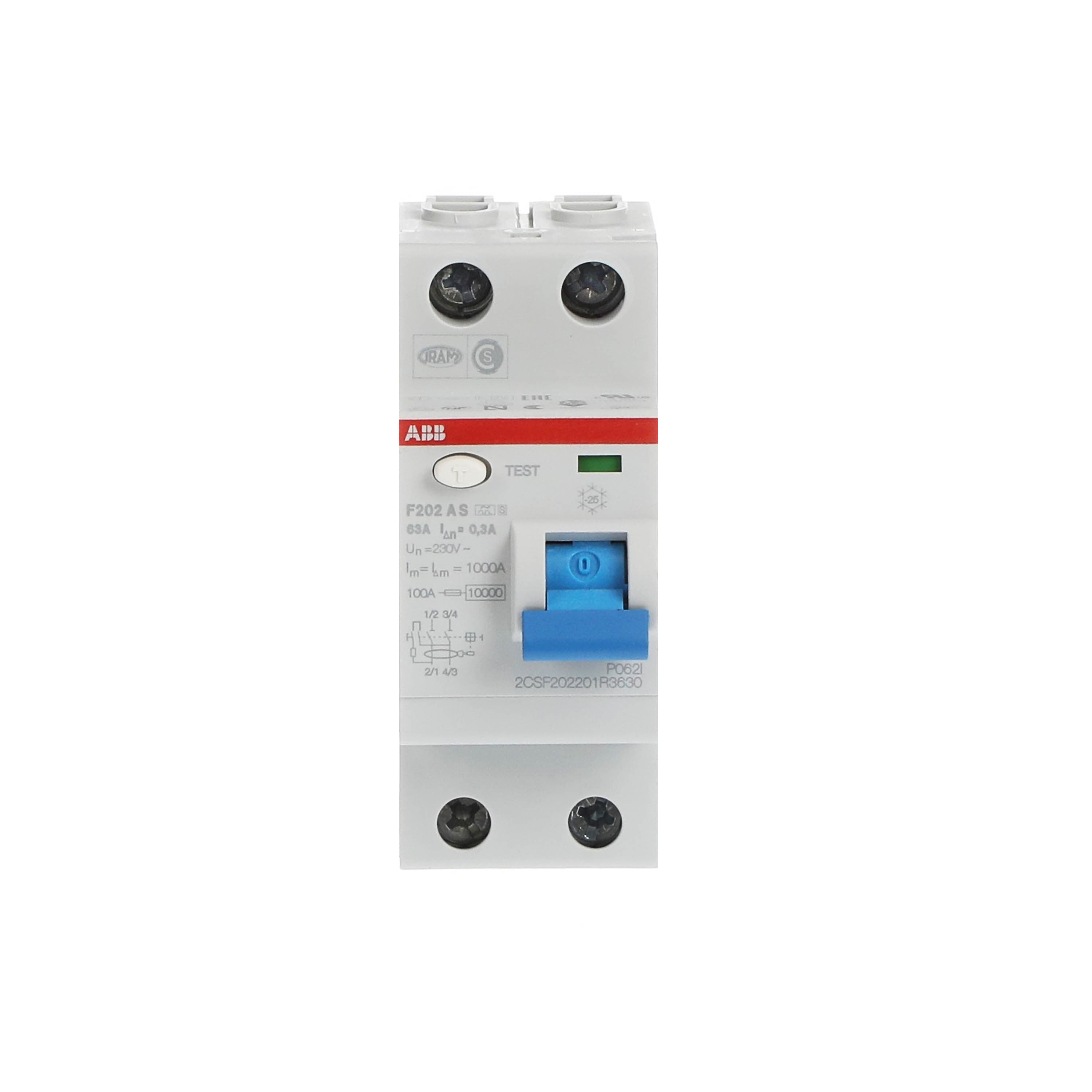 ABB 2CSF202201R3630 F202 A S-63/0.3