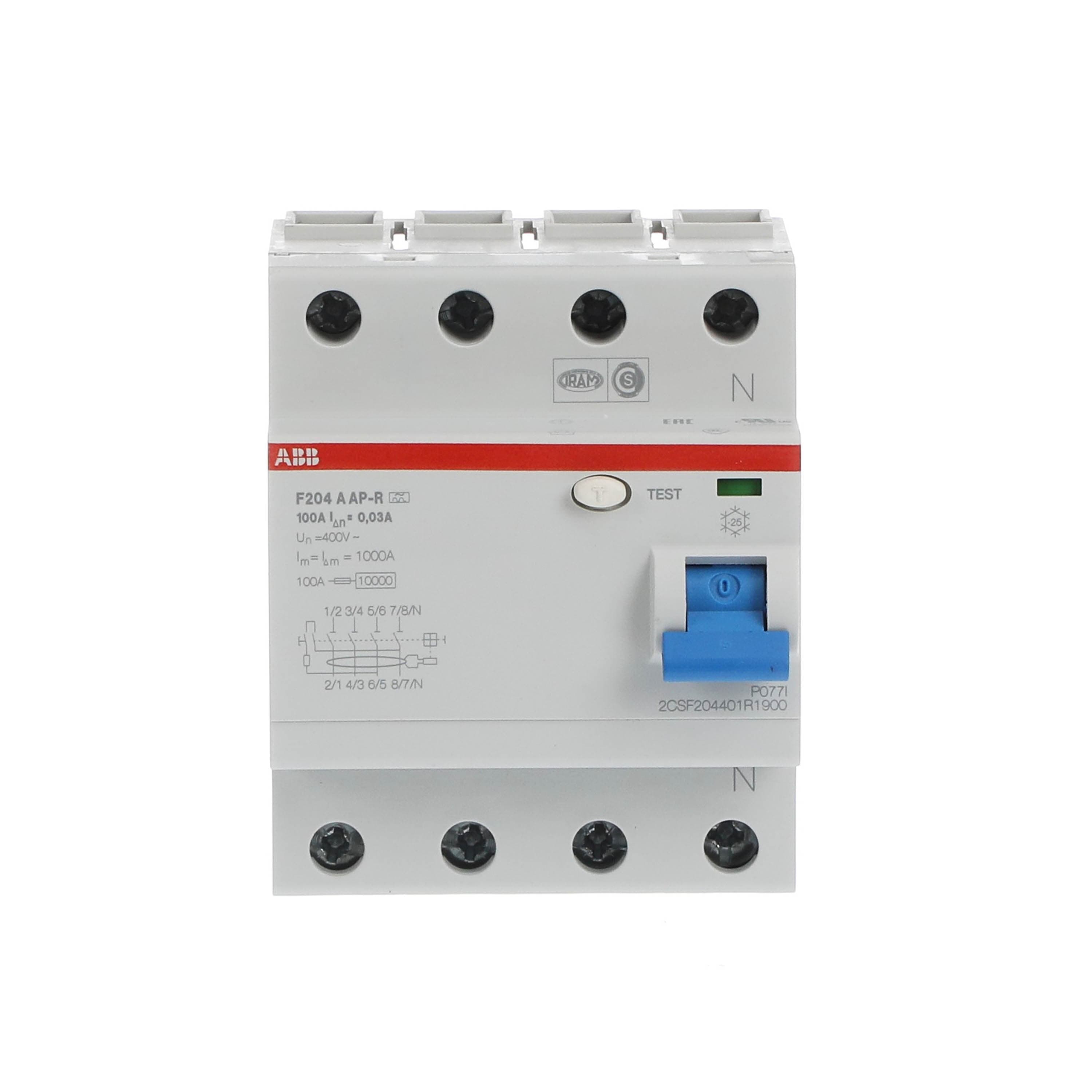 ABB 2CSF204401R1900 F204 A-100/0.03 AP-R
