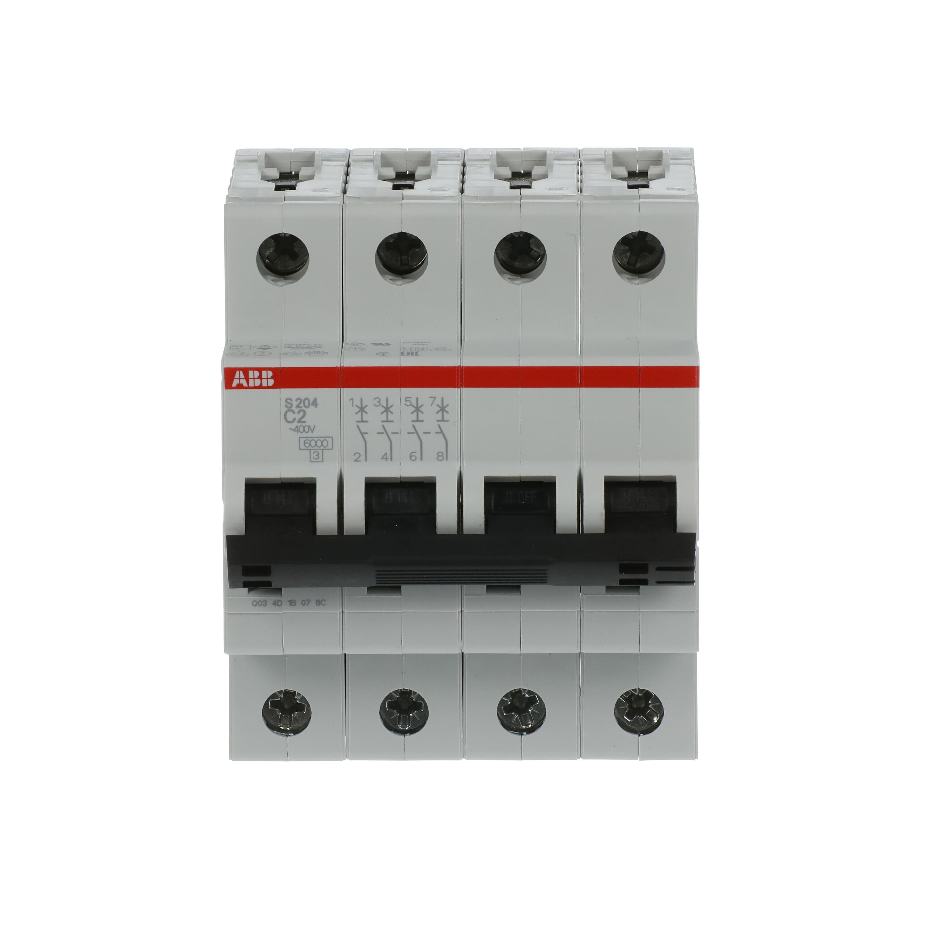 ABB 2CDS254001R0024 S204-C2