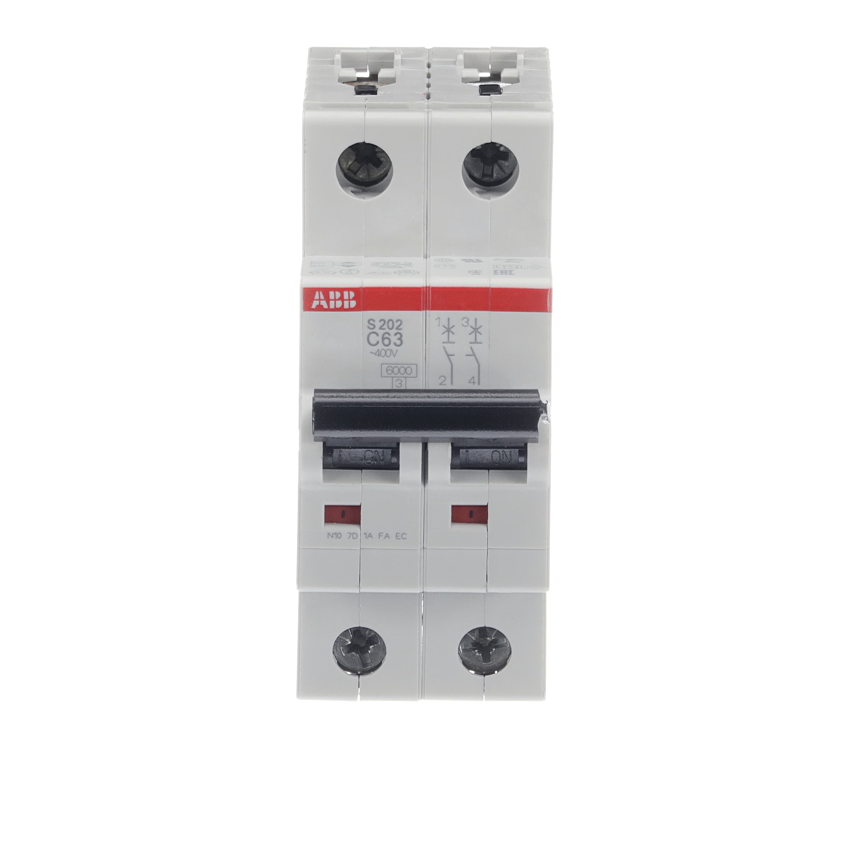 ABB 2CDS252001R0634 S202-C63