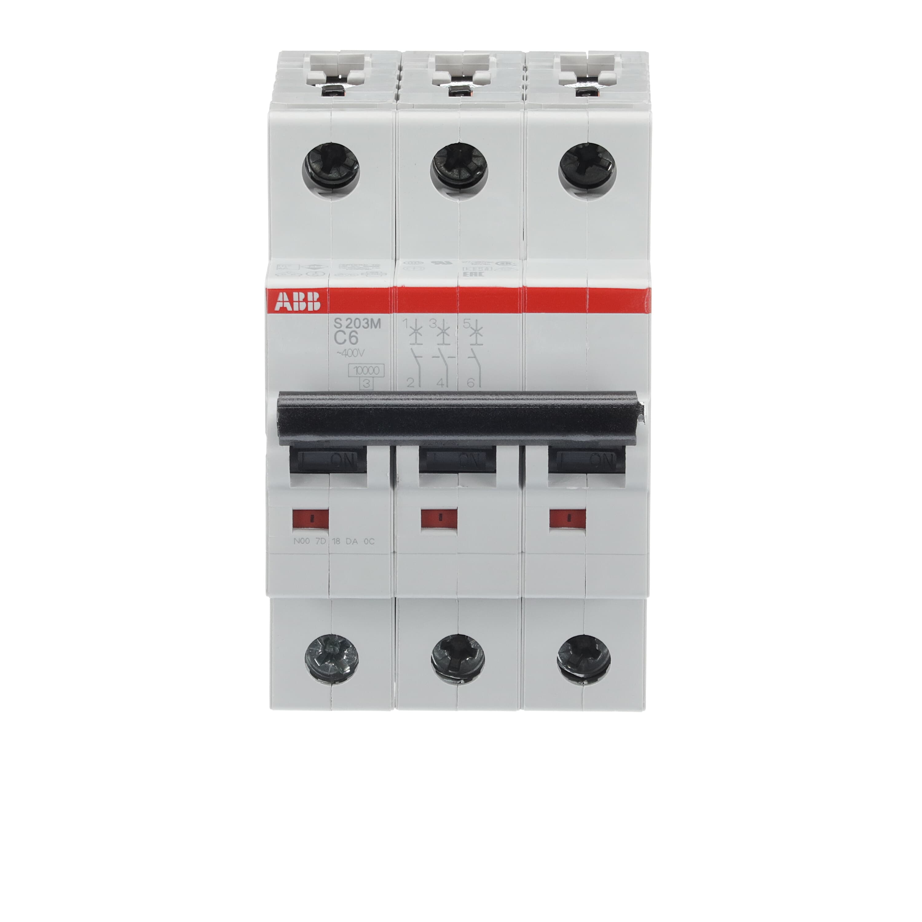 ABB 2CDS273001R0064 S203M-C6