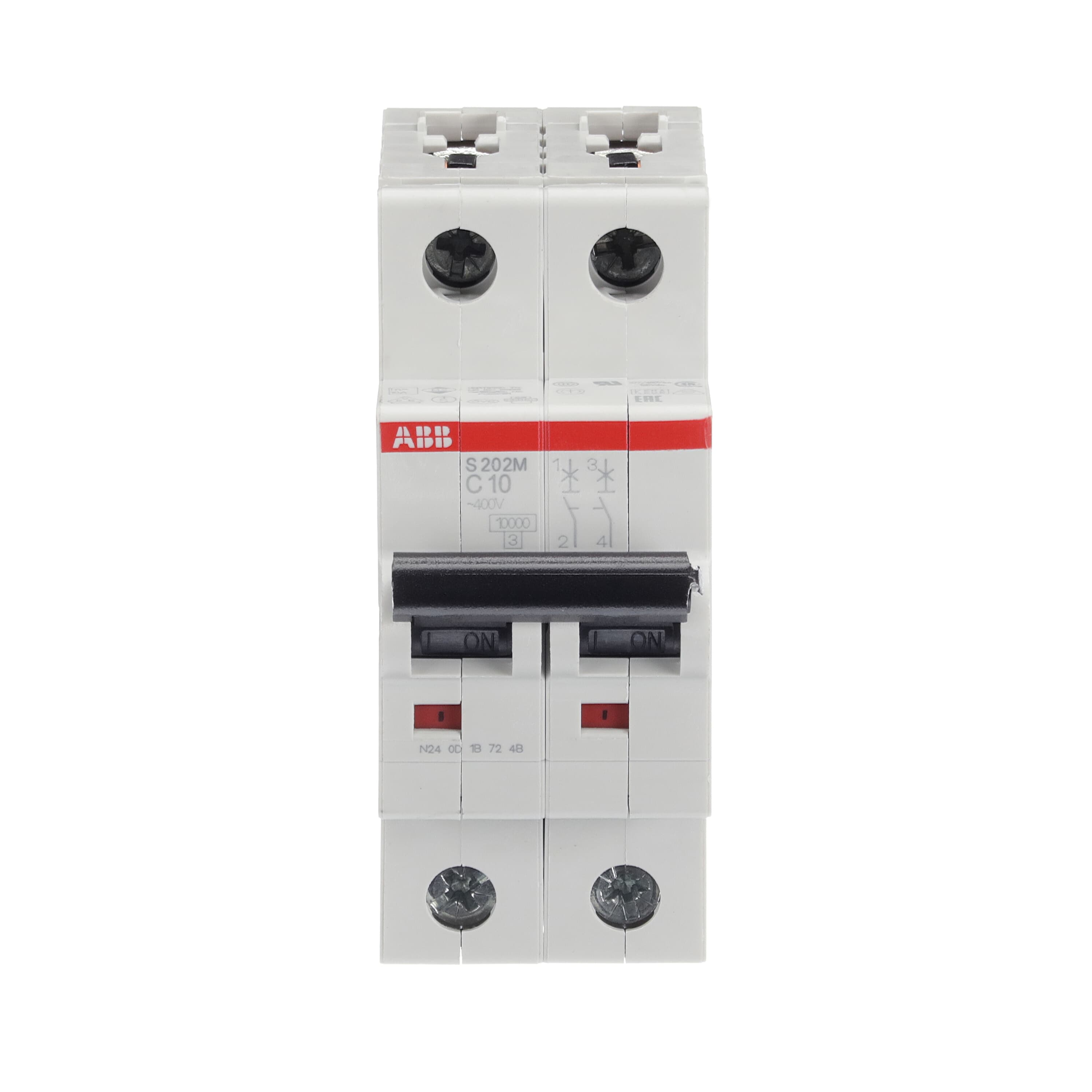 ABB 2CDS272001R0104 S202M-C10