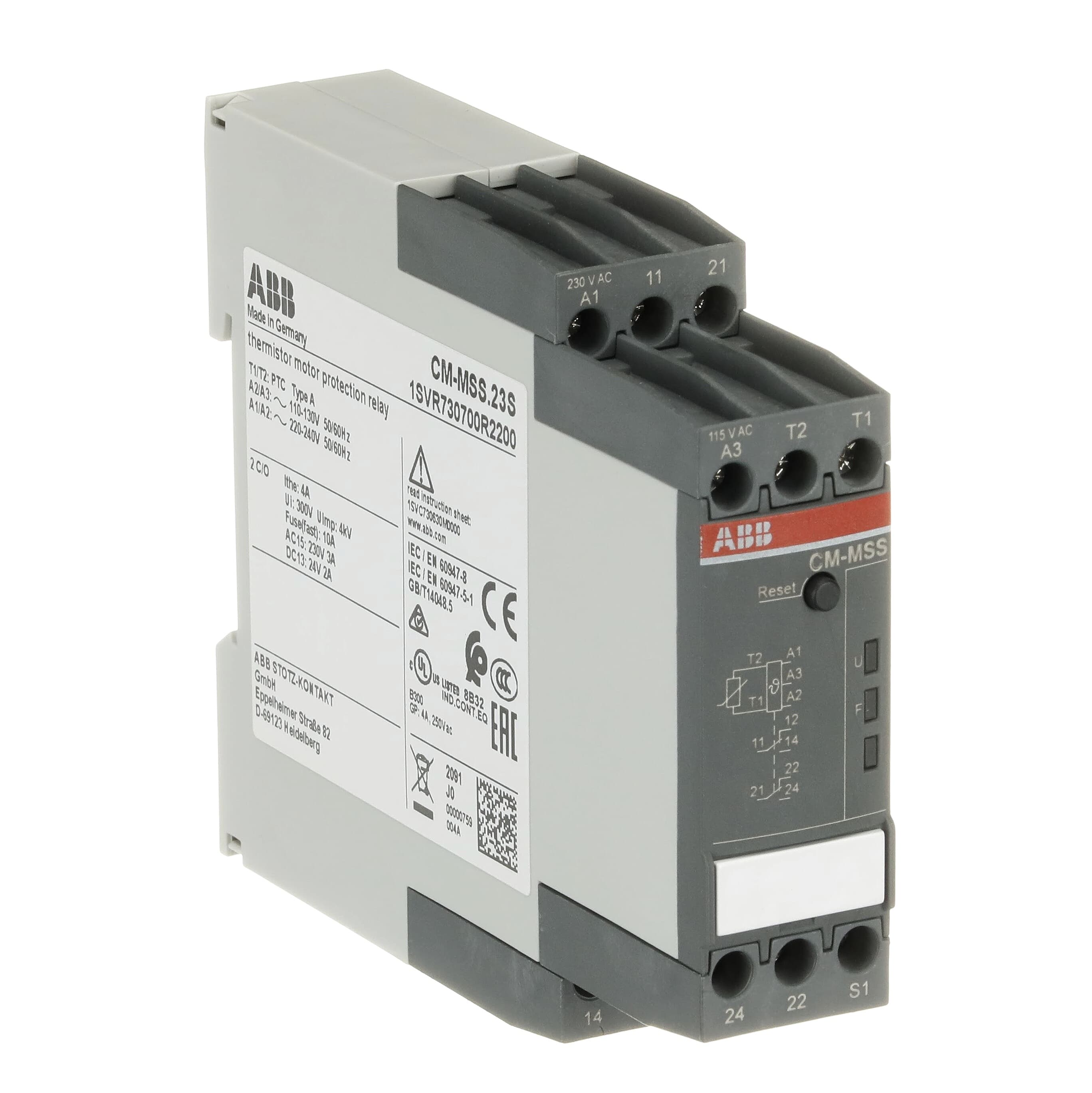 ABB 1SVR730700R2200 CM-MSS.23S