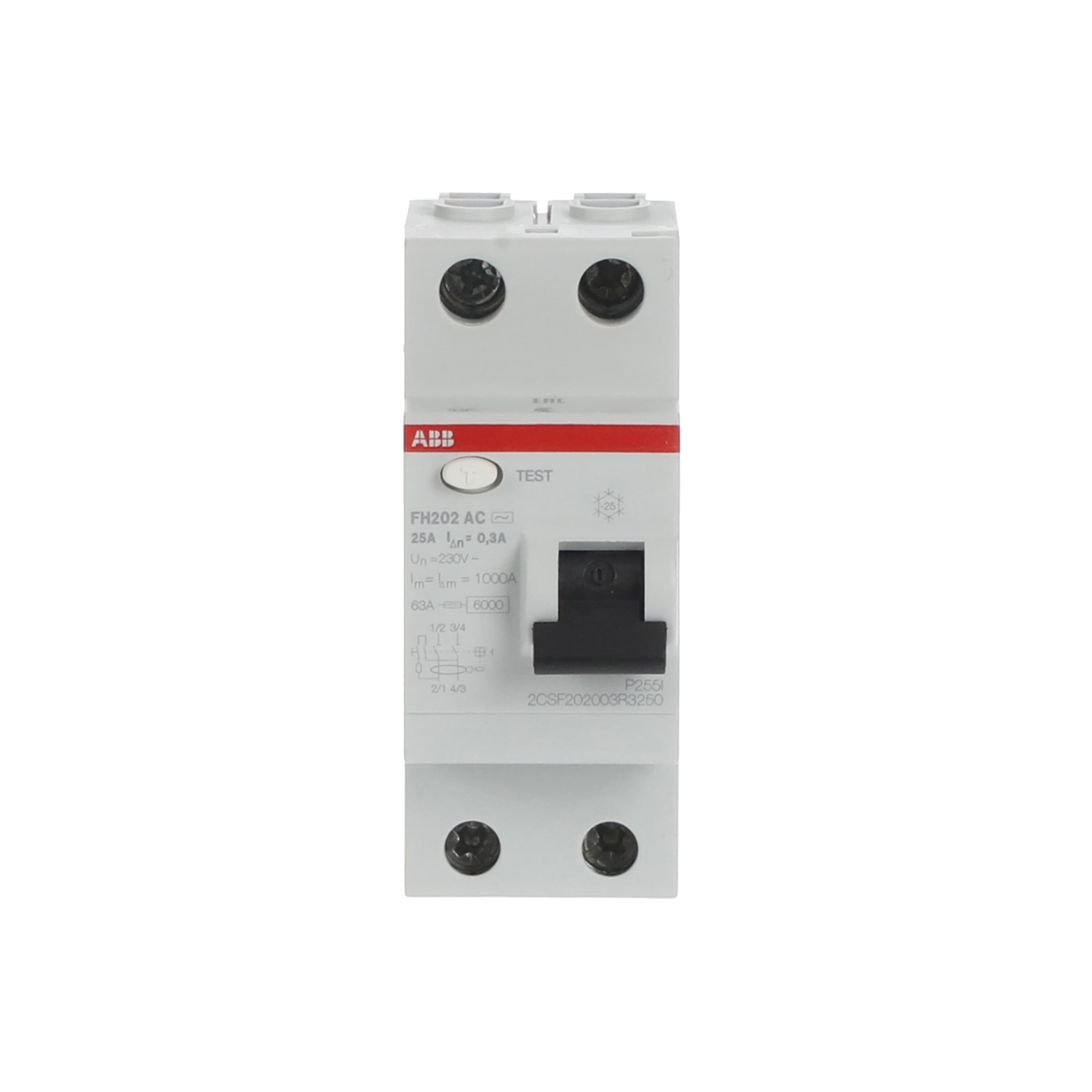 ABB 2CSF202003R3250 FH202 AC-25/0.3
