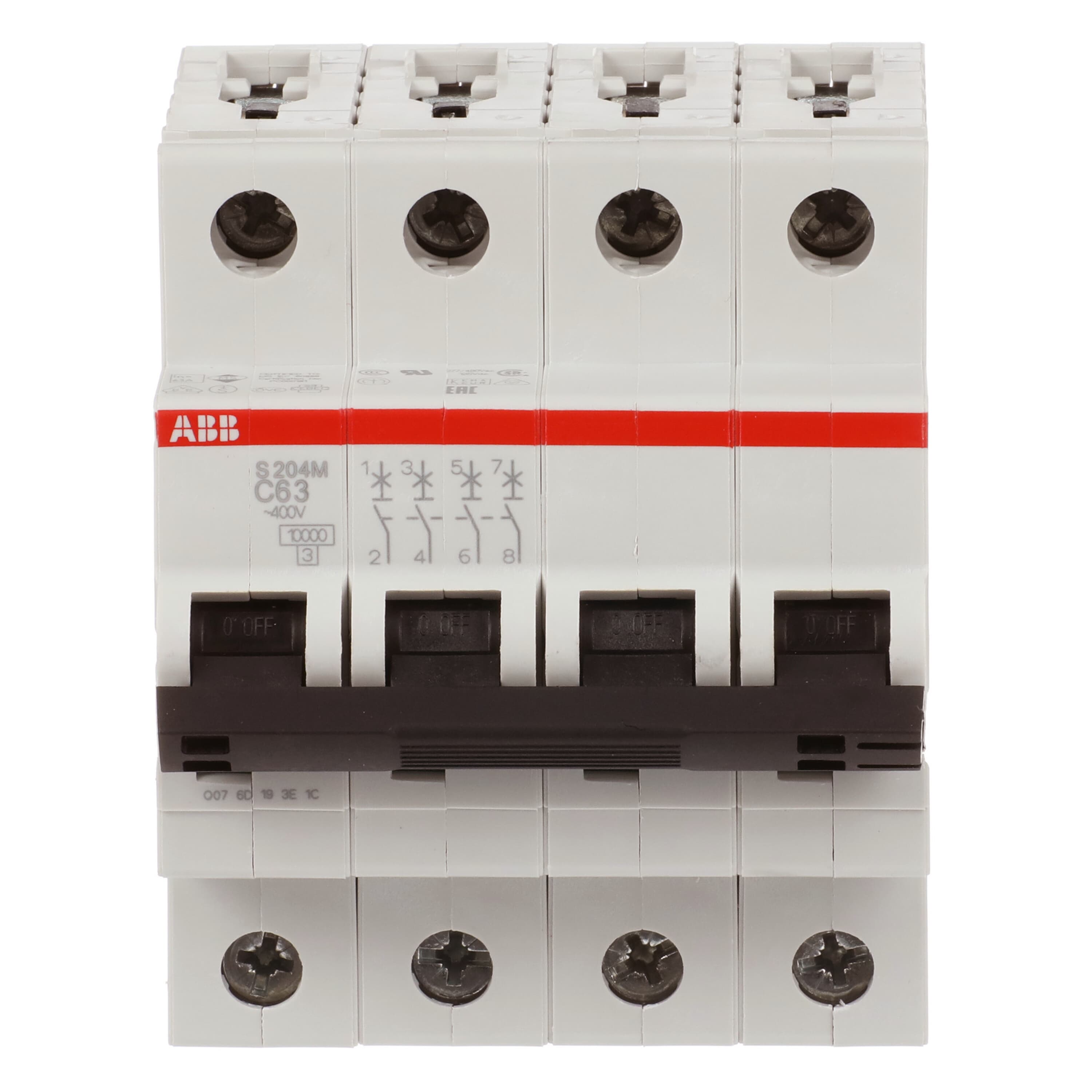 ABB 2CDS274001R0634 S204M-C63