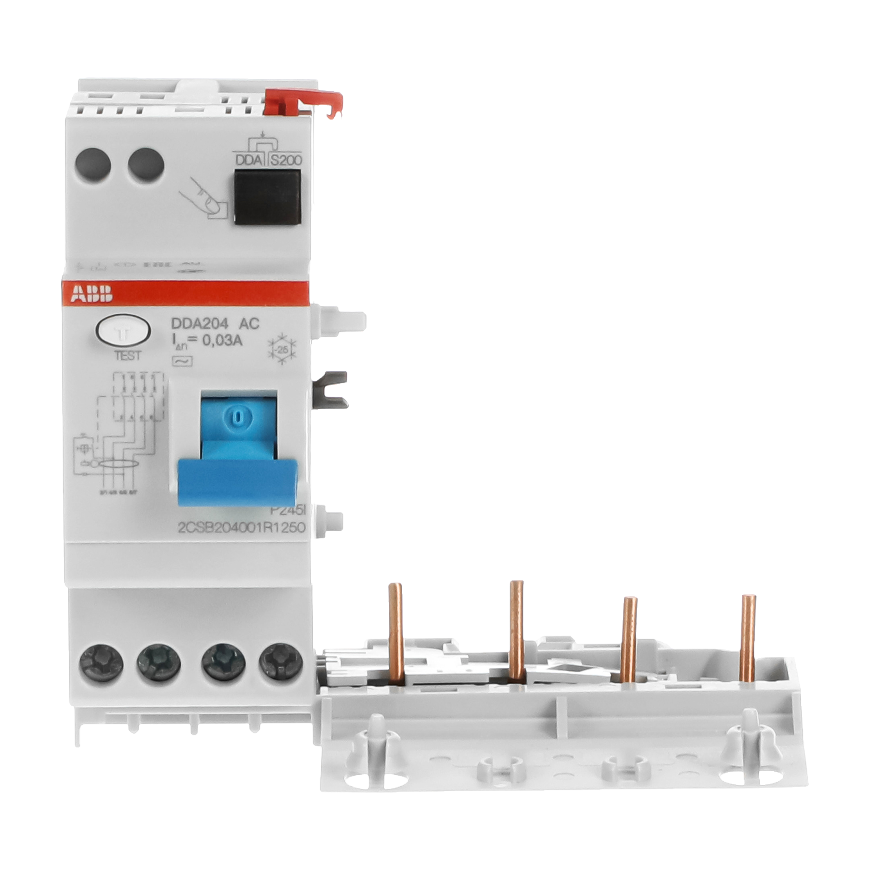 ABB 2CSB204001R1250 DDA204 AC-25/0.03