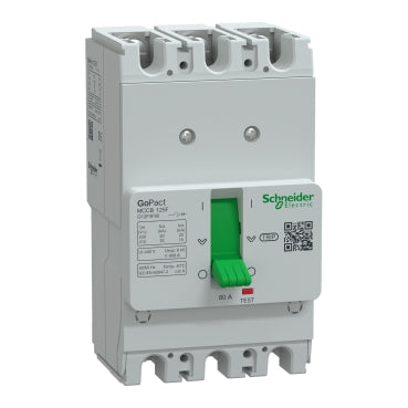 Schneider Electric G12F3F80 GoPact MCCB