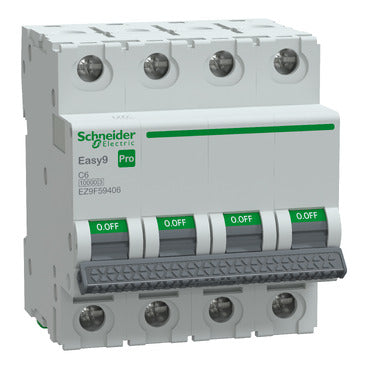 Schneider Electric EZ9F59406 Easy9 Pro MCB