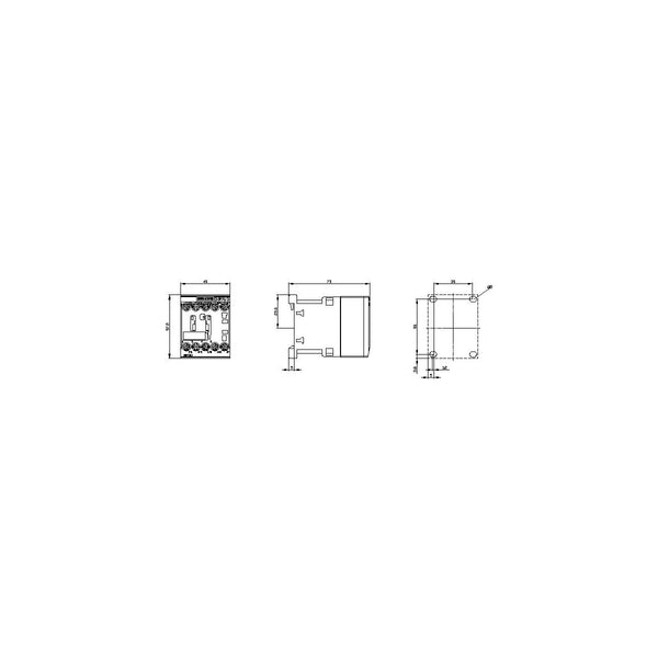 Siemens 3RT2015-1BB41 3RT2 7A 3P 400V Contactor – view 4